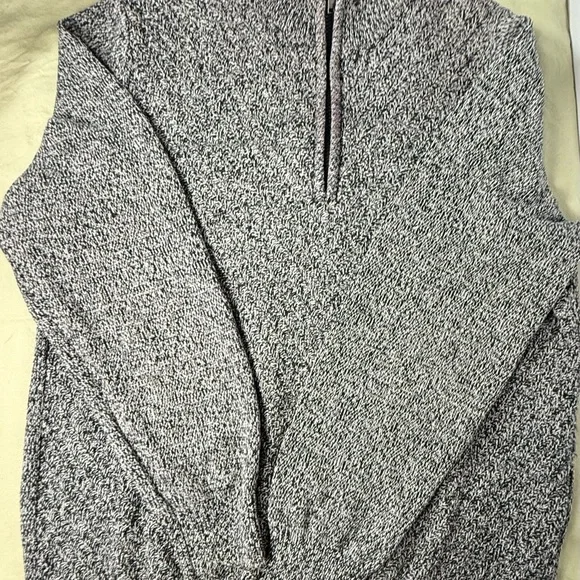Calvin Klein Jeans Charcoal Zip-Up Sweater - Picture 9 of 9